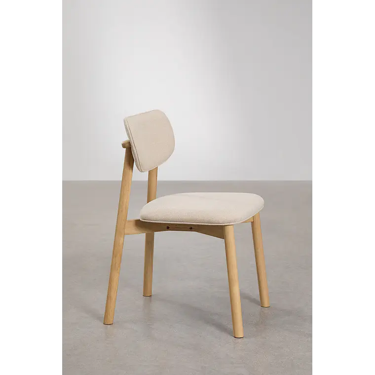 Silla de comedor Eireva en madera 4