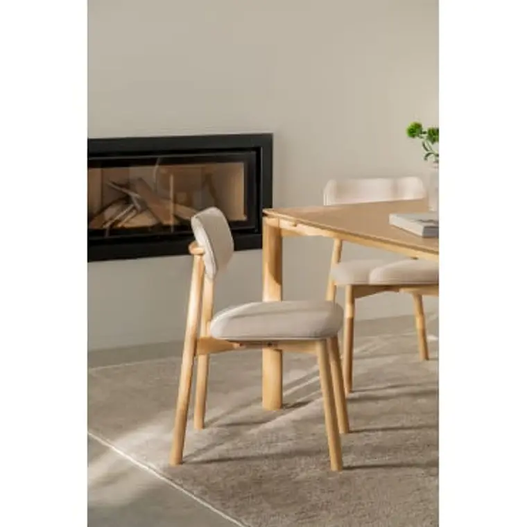 Silla de comedor Eireva en madera 12