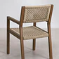 Silla de comedor Kaelara en madera de acacia - Miniatura 5