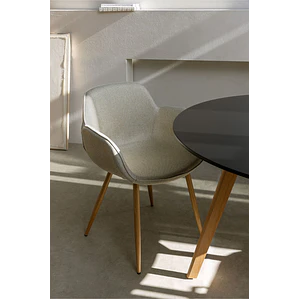 Silla de comedor Lysia en hierro