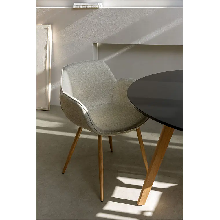 Silla de comedor Lysia en hierro 1