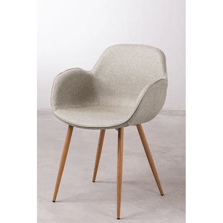 Silla de comedor Lysia en hierro 3