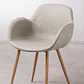 Silla de comedor Lysia en hierro - Miniatura 3