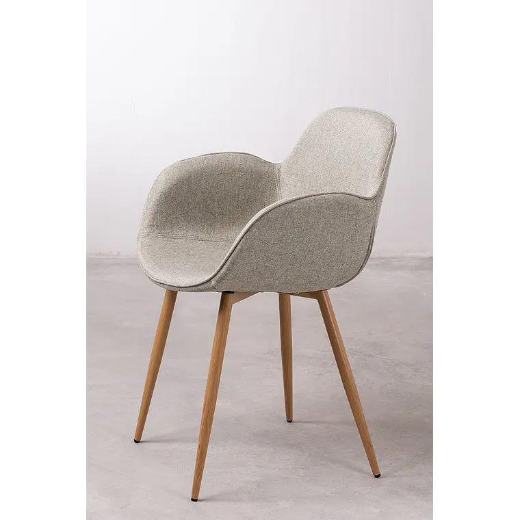 Silla de comedor Lysia en hierro 4