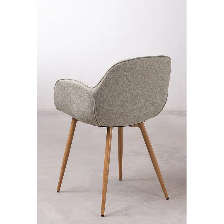 Silla de comedor Lysia en hierro 5