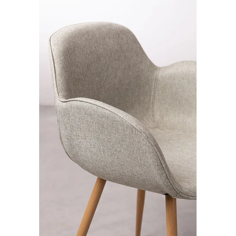 Silla de comedor Lysia en hierro 6