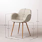 Silla de comedor Lysia en hierro - Miniatura 8