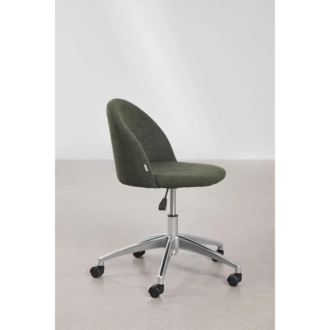 Silla de escritorio con ruedas tapizada 5