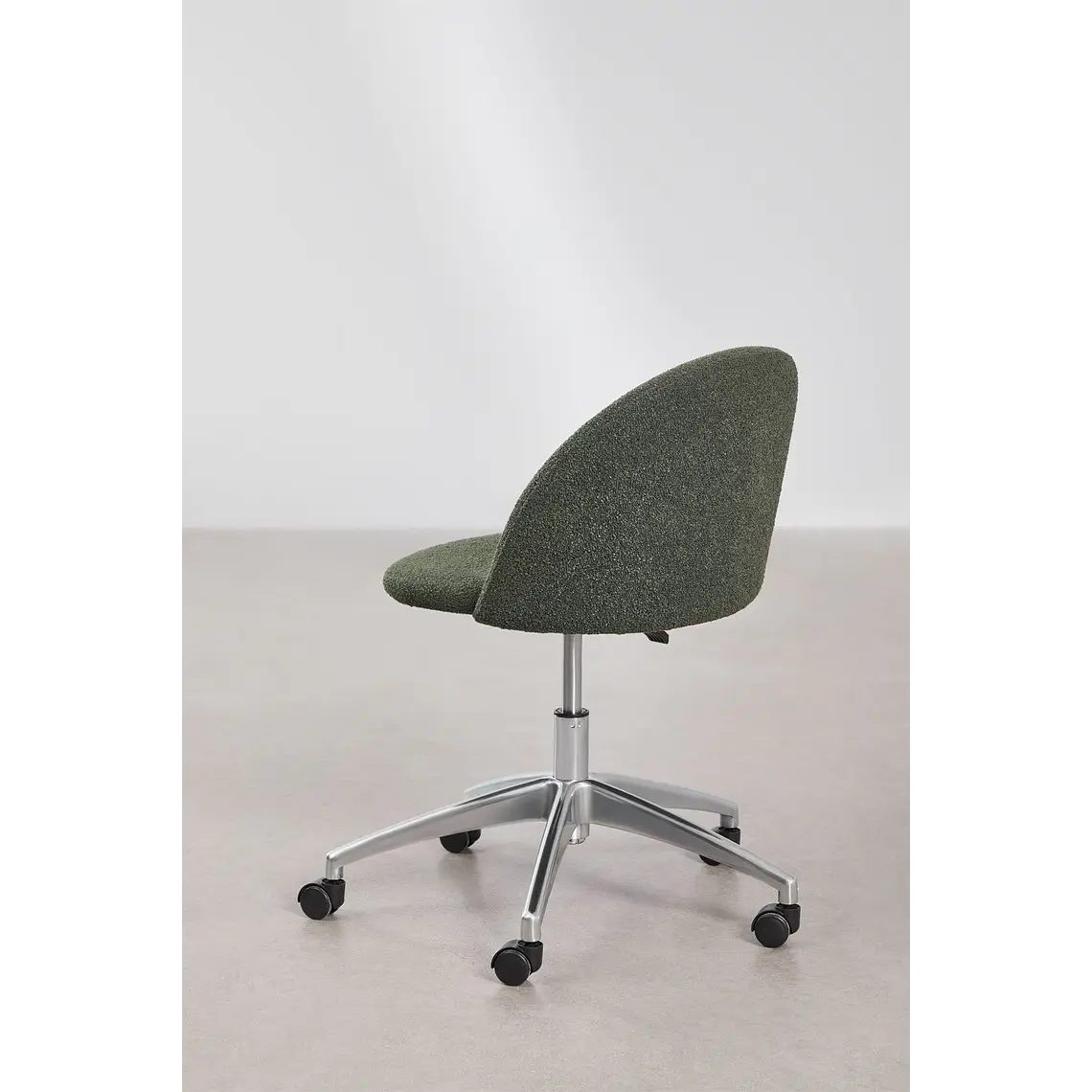 Silla de escritorio con ruedas tapizada 6