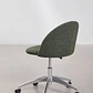 Silla de escritorio con ruedas tapizada - Miniatura 6