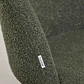 Silla de escritorio con ruedas tapizada - Miniatura 9