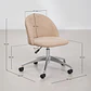 Silla de escritorio con ruedas tapizada - Miniatura 12
