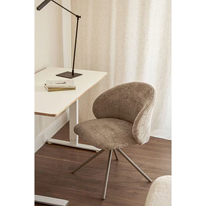 Silla de escritorio giratoria tapizada