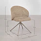 Silla de escritorio giratoria tapizada - Miniatura 10