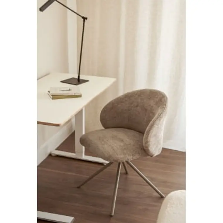 Silla de escritorio giratoria tapizada 11