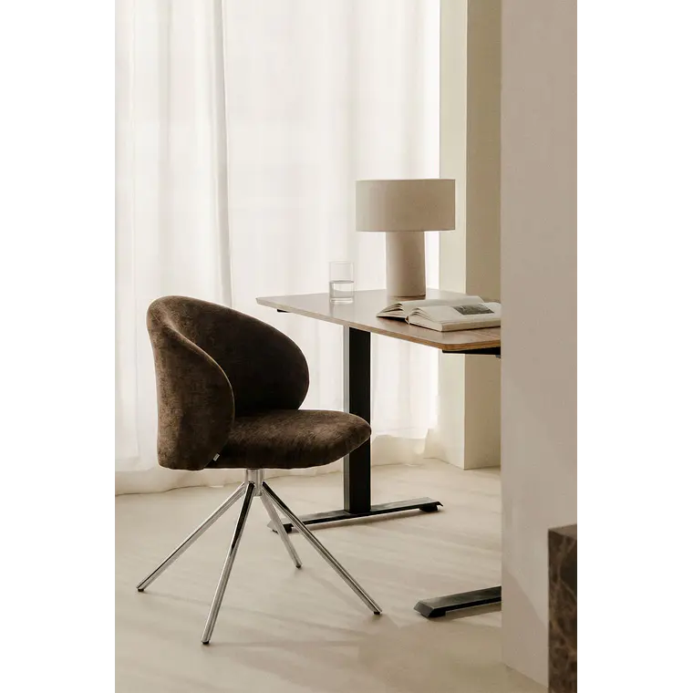 Silla de escritorio giratoria tapizada 13