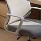 Silla de oficina con ruedas y reposabrazos en polipropileno - Miniatura 3