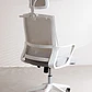 Silla de oficina con ruedas y reposabrazos en polipropileno - Miniatura 6