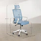 Silla de oficina con ruedas y reposabrazos en polipropileno - Miniatura 10