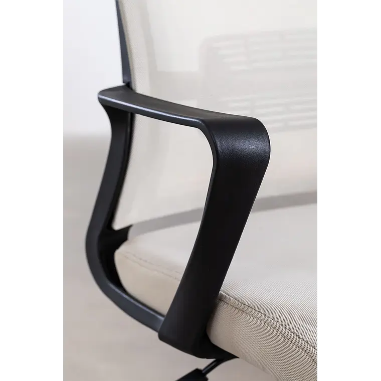 Silla de oficina con ruedas y reposacabezas en polipropileno Teill 9