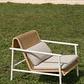 Sillón de jardín con reposabrazos en aluminio y ratán sintético Vareva - Miniatura 1