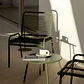 Sillón de jardín en acero y ratán sintético Mareva - Miniatura 1