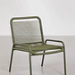 Sillón de jardín en acero y ratán sintético Mareva - Miniatura 3