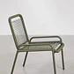 Sillón de jardín en acero y ratán sintético Mareva - Miniatura 4