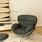 Ornor · Sillón tapizado de 100 cm - Miniatura 2