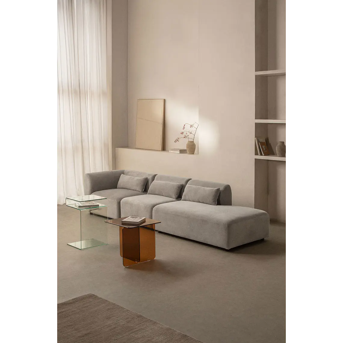 Aruna · Sofá tapizado de 320 cm 5