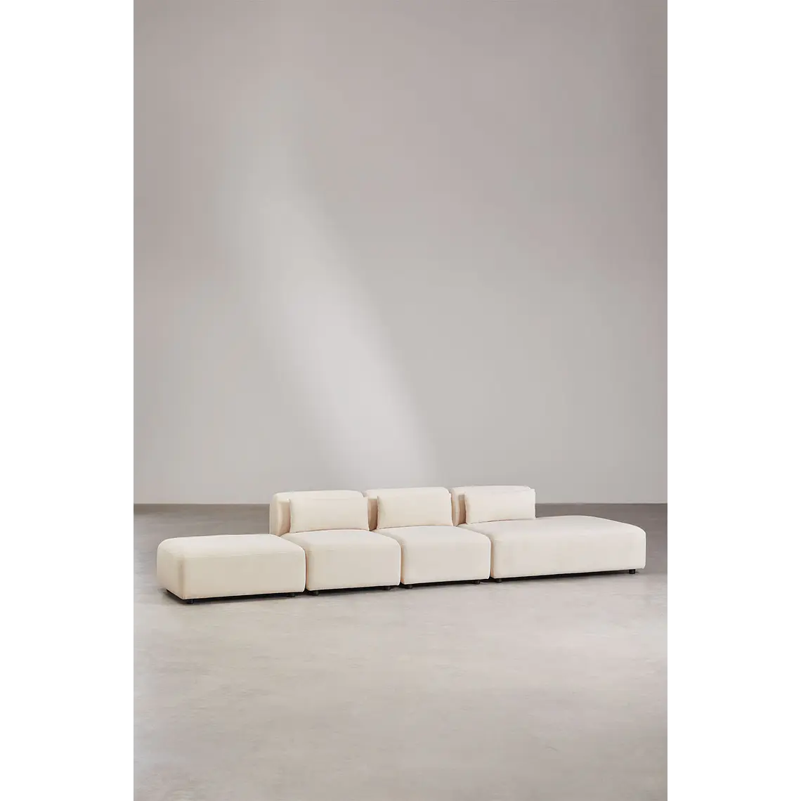 Auaro · Sofá tapizado de 398 cm 2