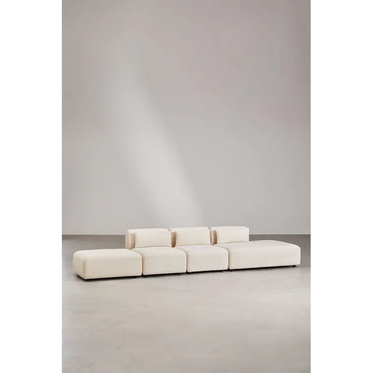Auaro · Sofá tapizado de 398 cm 2