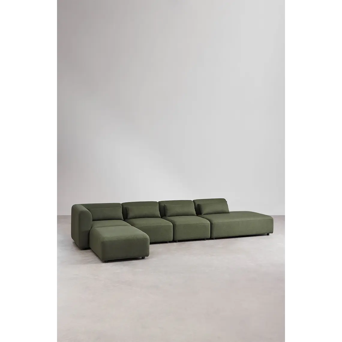 Aueva · Sofá tapizado de 398 cm 2