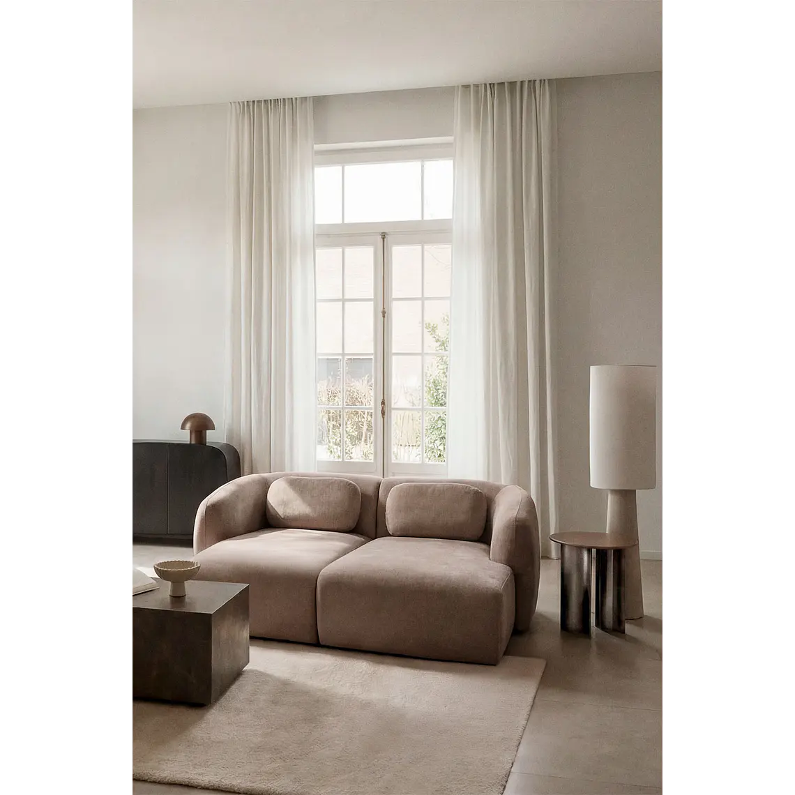 Elaris · Sofá tapizado de 200 cm 2