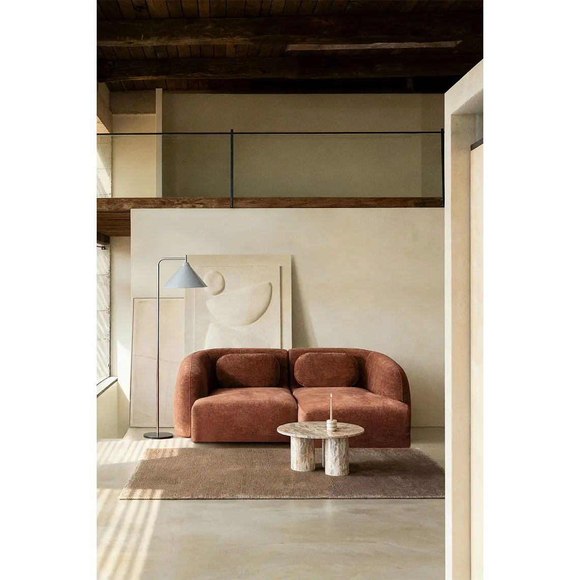 Eliion · Sofá tapizado de 200 cm 3