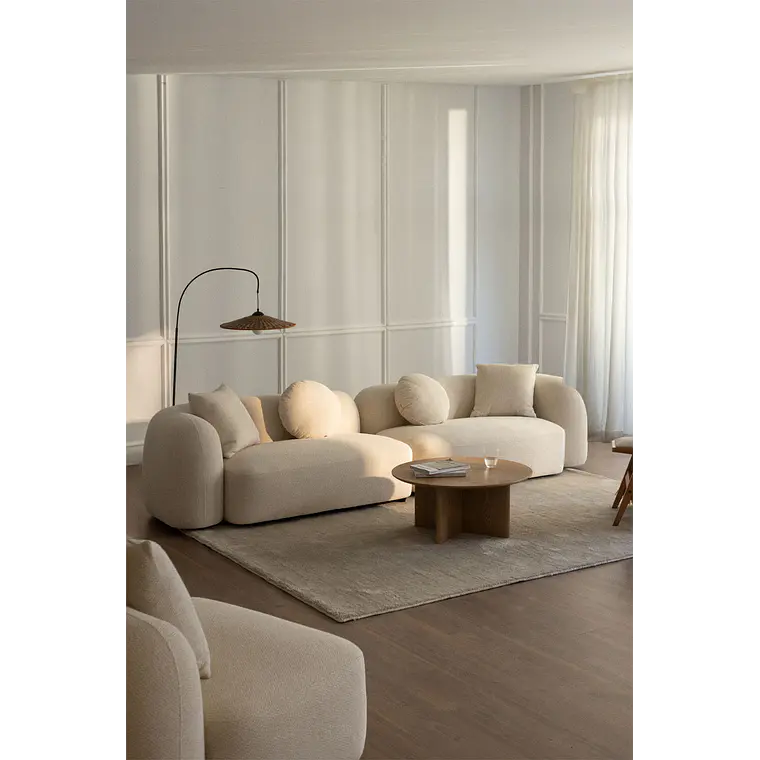 Elilia · Sofá tapizado de 320 cm 2