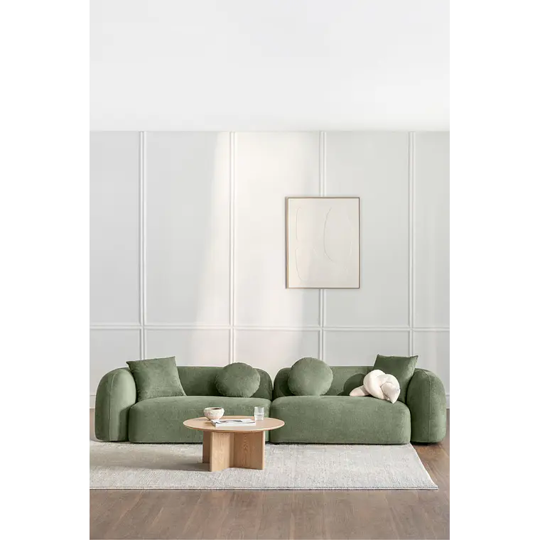Elilia · Sofá tapizado de 320 cm 3