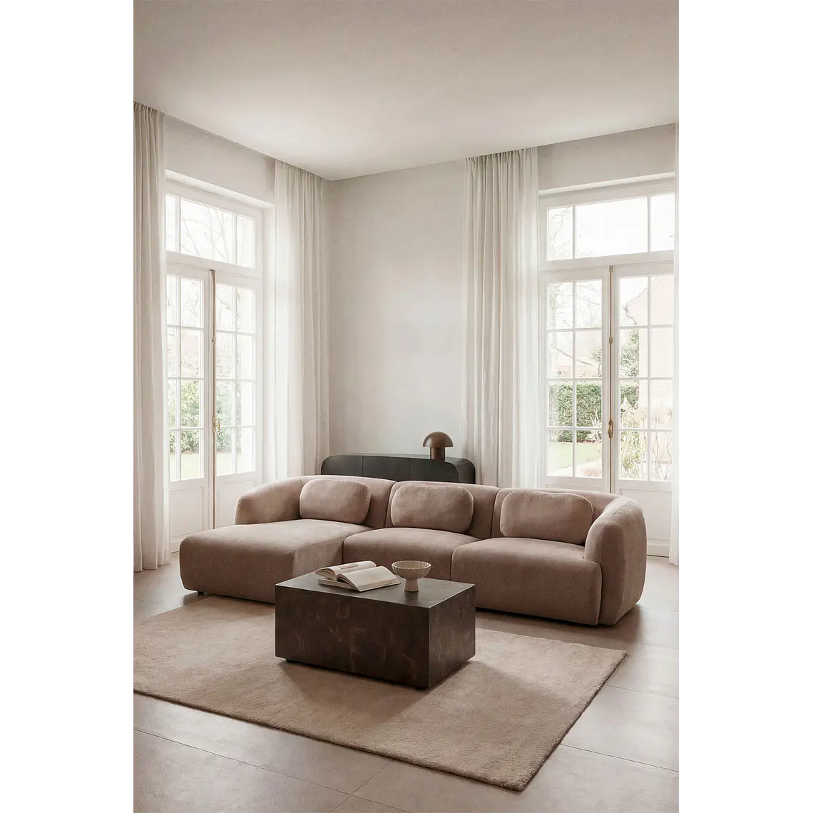 Evoion · Sofá tapizado de 278 cm 2