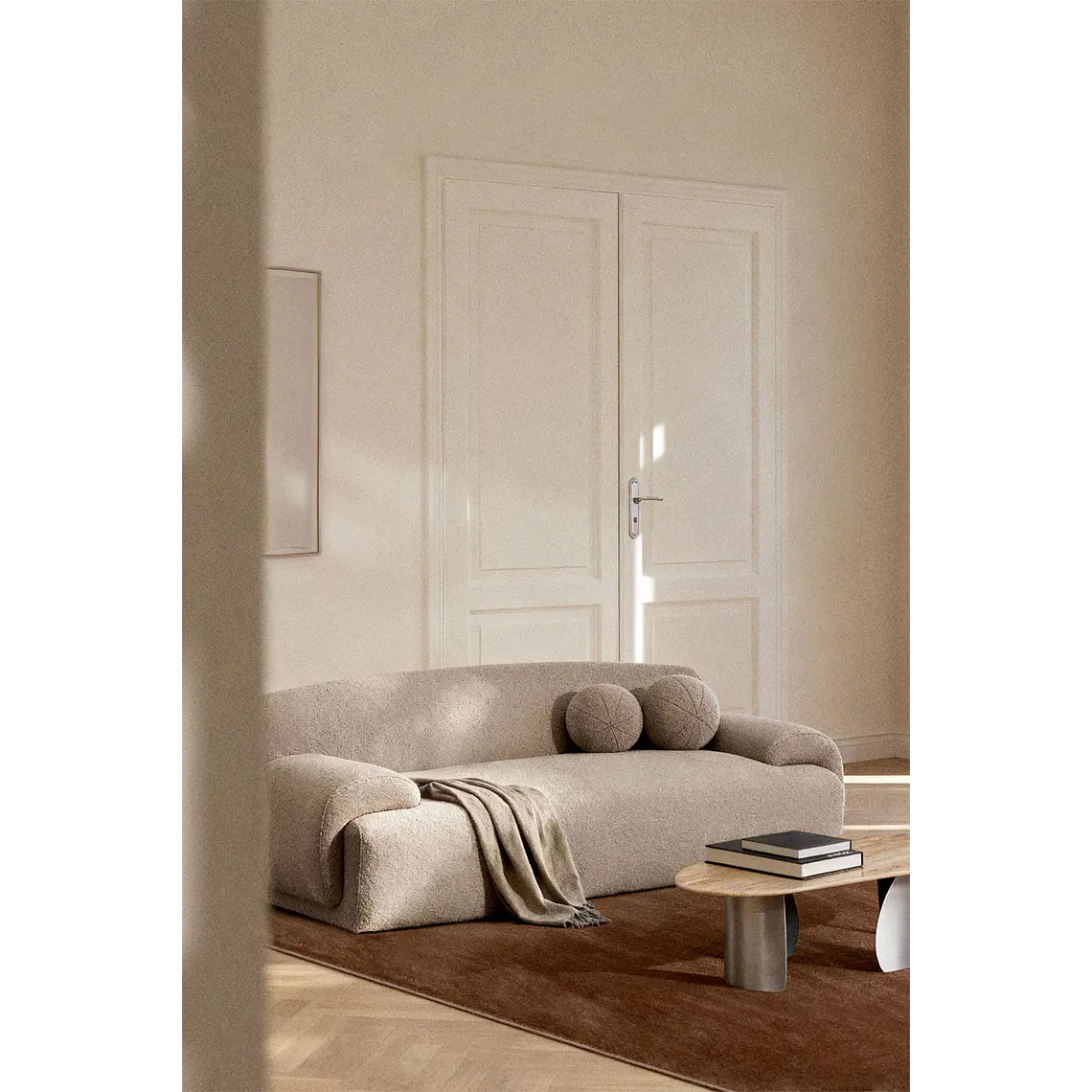 Evolia · Sofá tapizado de 188 cm 6