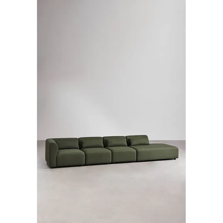 Evosel · Sofá tapizado de 398 cm 2