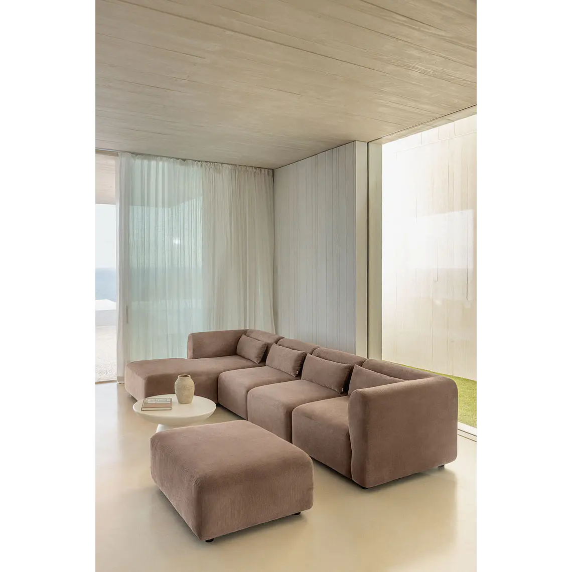 Lumarin · Sofá tapizado de 350 cm 3