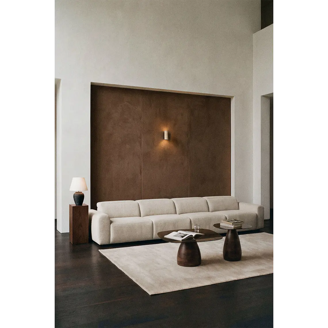 Miraela · Sofá tapizado de 388 cm 3