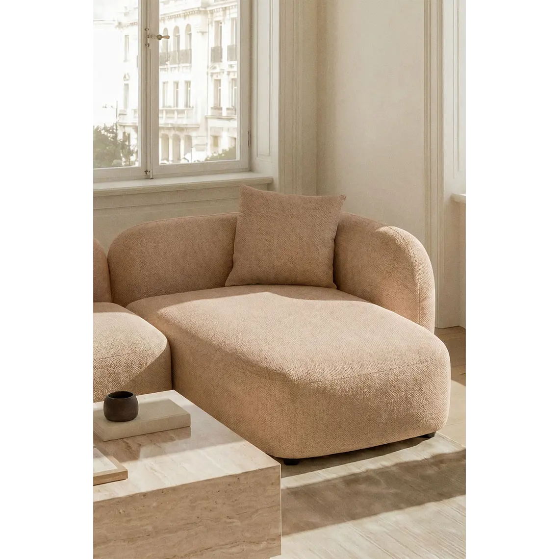Mirarin · Sofá tapizado de 129 cm 1