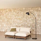 Sofá modular reclinable de jardín de 2 piezas en madera de acacia Joria - Miniatura 2