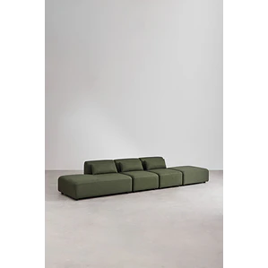 Nivanor · Sofá tapizado de 398 cm