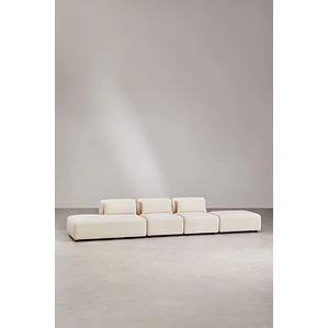 Nivanor · Sofá tapizado de 398 cm