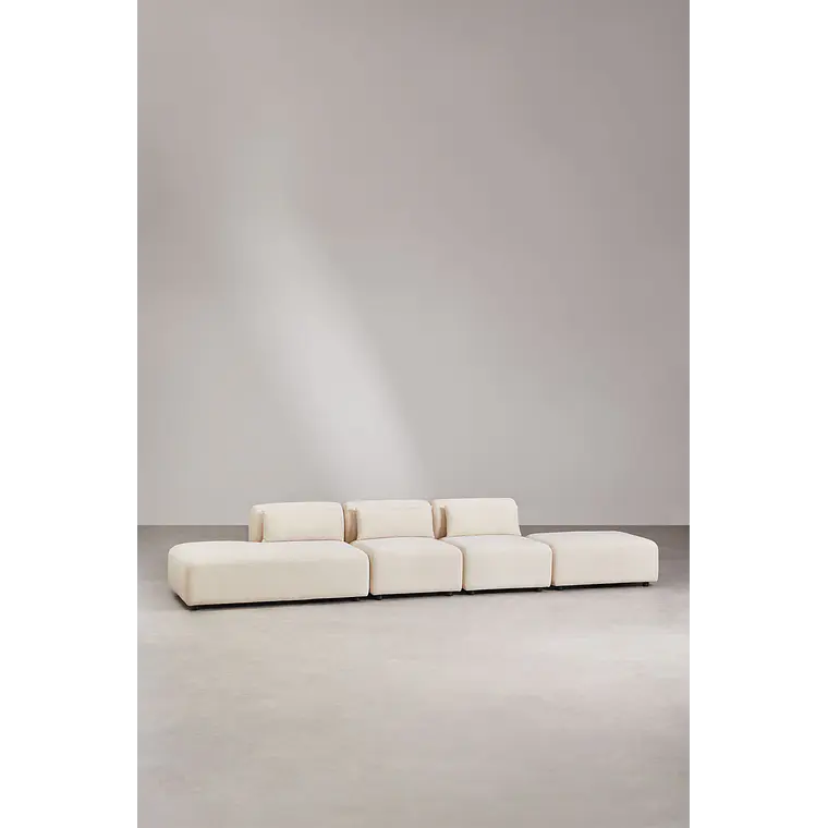 Nivanor · Sofá tapizado de 398 cm 2
