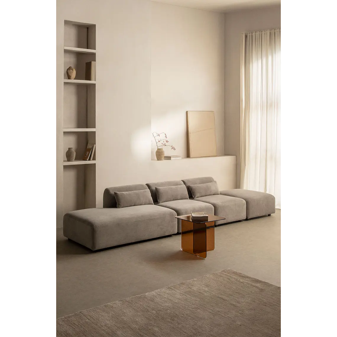 Nivanor · Sofá tapizado de 398 cm 4
