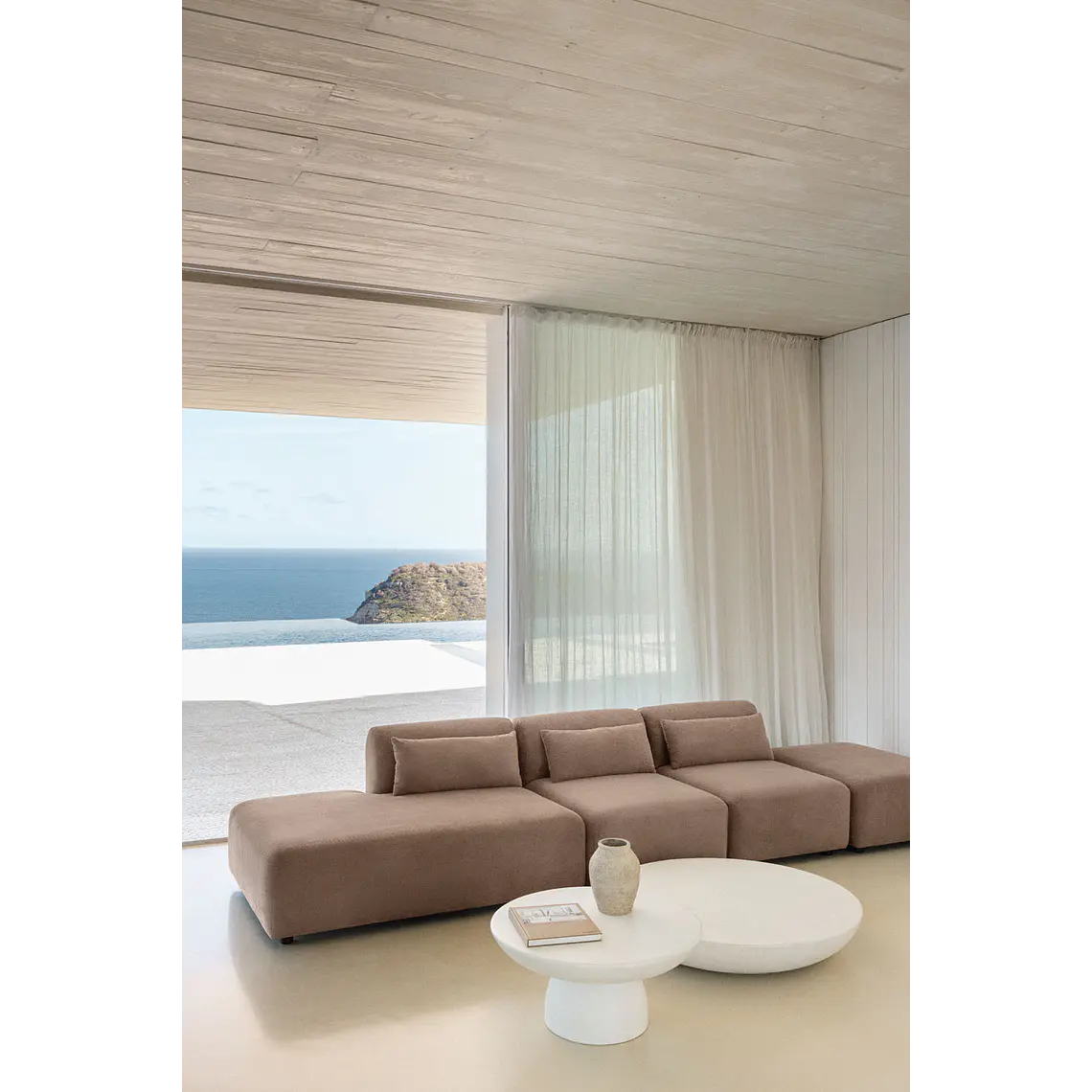 Nivanor · Sofá tapizado de 398 cm 5