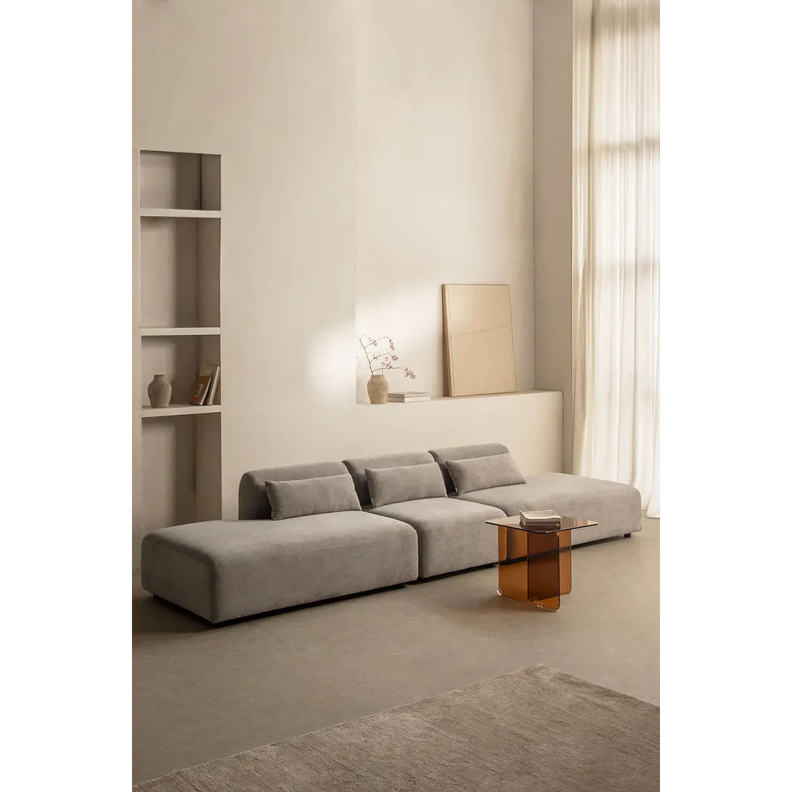 Taleva · Sofá tapizado de 368 cm 4